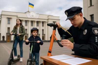 Законопроект №3023 о регулировании электросамокатов: возрастные ограничения, технические требования и отсрочка штрафов