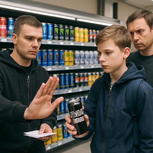 Законопроекты №13024 и №13025: штрафы за продажу энергетиков несовершеннолетним и ответственность родителей