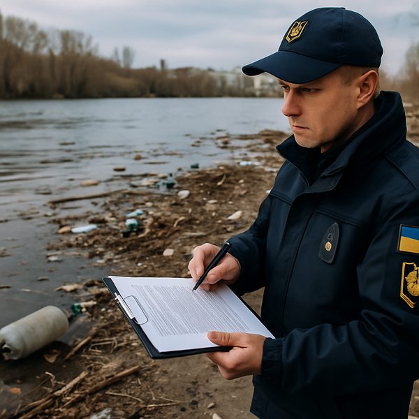 Штрафы за загрязнение водоёмов в Украине: законопроекты №15096 и №15096-1 предусматривают увеличение санкций до 17 000 гривен