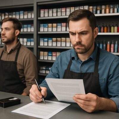Отдельная лицензия на табак и вейпы для каждого продавца по одному адресу: требования Закона №3817