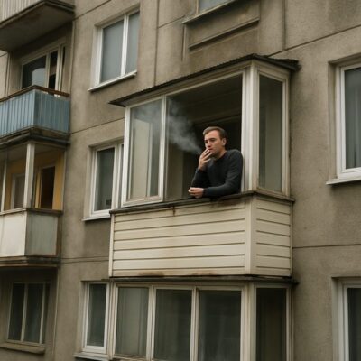 Запрет курения на балконах в многоквартирных домах: петиция о штрафах и фотофиксации нарушений не набрала голосов