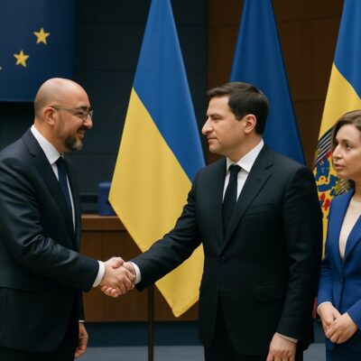 ЕС открыл шестой переговорный кластер «Внешние отношения» для Украины и Молдовы