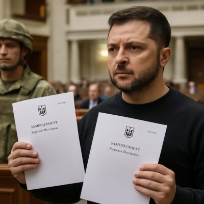 Продление военного положения и мобилизации с 2 августа 2026 года: в Раду внесены законопроекты №15401 и №15402