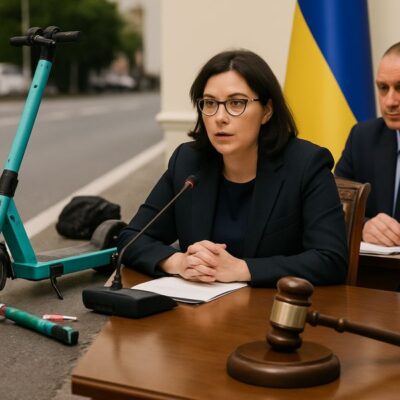 Законодательное регулирование электросамокатов в Украине: рост ДТП на 66,8% вынуждает власть действовать