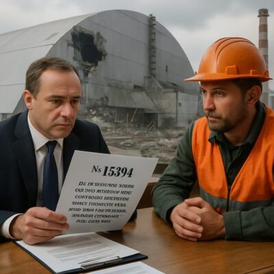 Законопроект № 15394: финансирование восстановления конфайнмента ЧАЭС после атаки БПЛА и новая программа вывода станции из эксплуатации до 2036 года