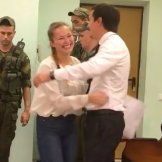 Освобождение подзащитной из-под стражи в зале суда